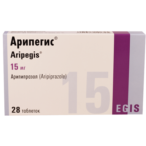 არიპეგისი 15მგ #28ტ