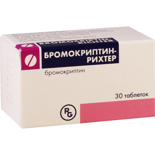 ბრომოკრიპტინ-რიხტერი2.5მგ #30ტ