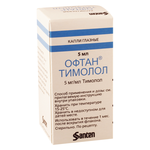 თიმოლოლ-ოფთანი 0.5% 5მლ ფლ