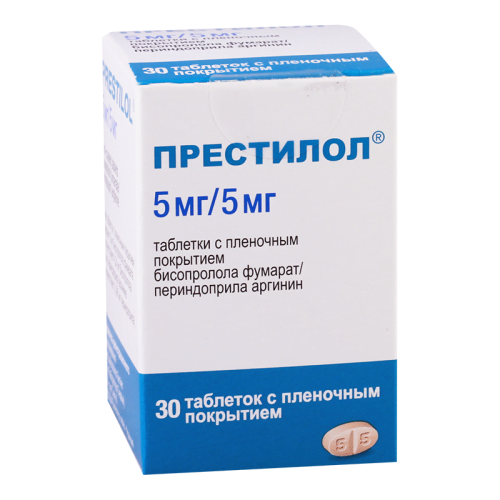 პრესტილოლი 5/5მგ #30ტ