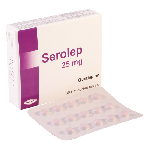 სეროლეპი 25მგ #30ტ